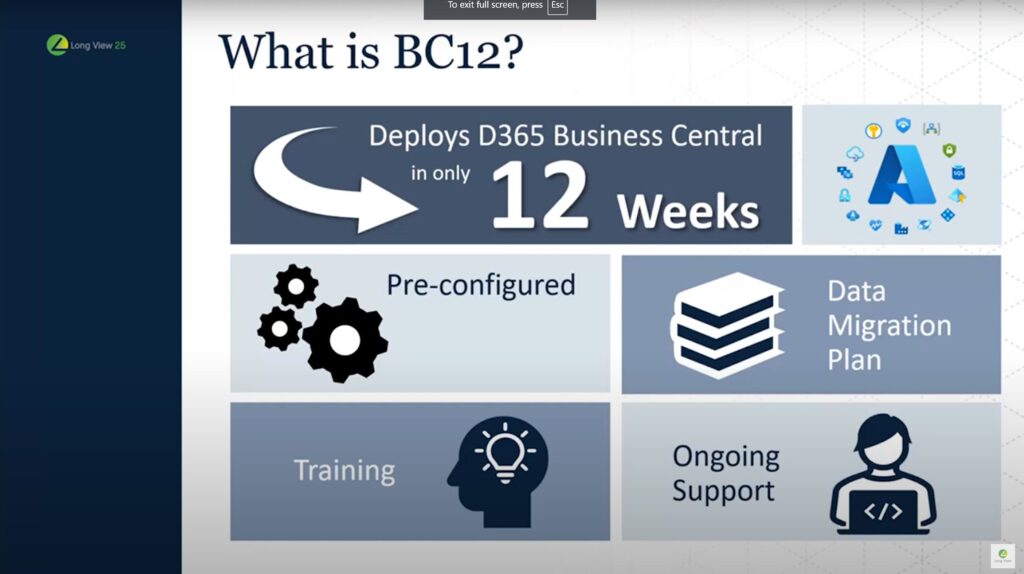 business central in 12 weeks 
