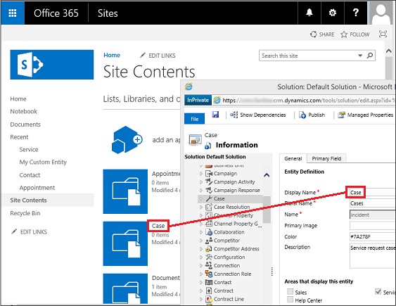 Dynamics 365 Sales - SharePoint integration