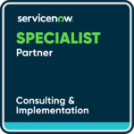 servnicenow specialist partner