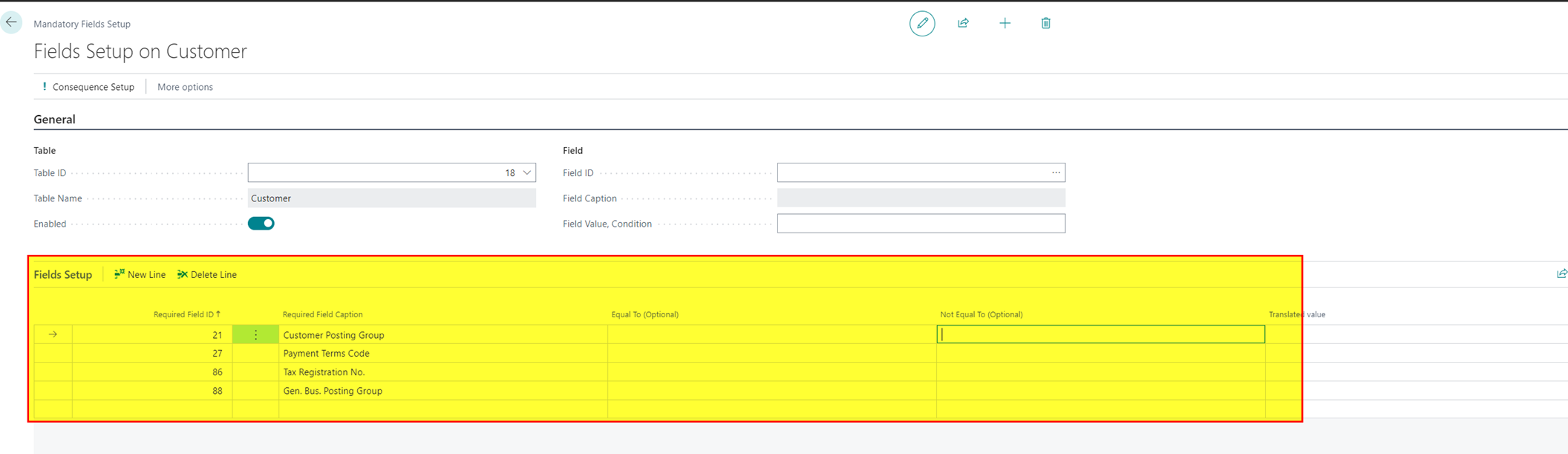 NAVtilus Mandatory Fields by Navtilus